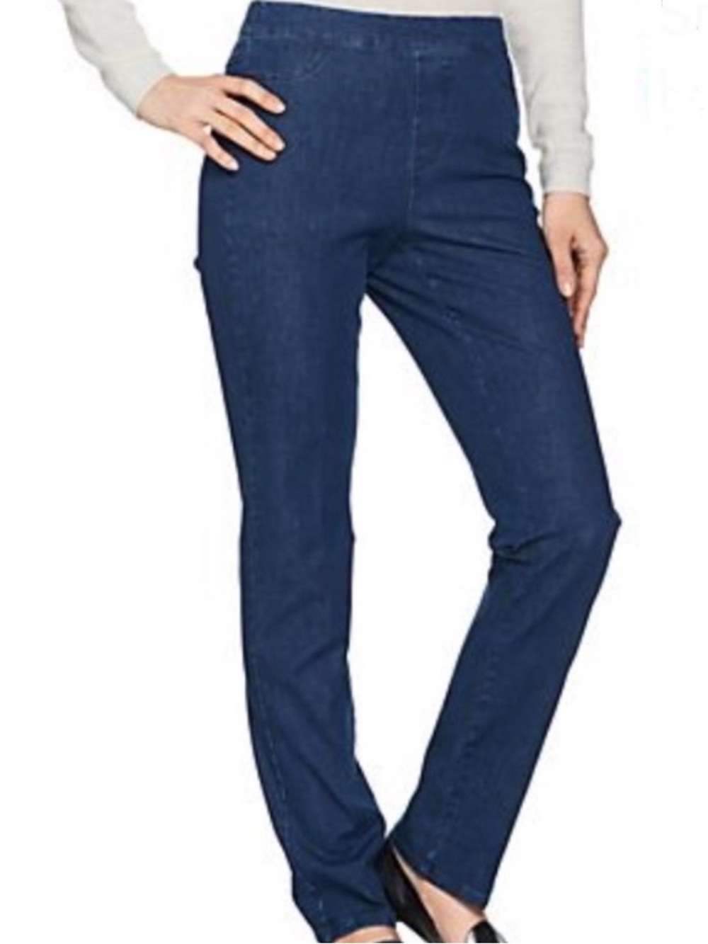 🔹 Isaac Mizrahi Regular 24/7 Denim Straight Leg Jeans 🔹